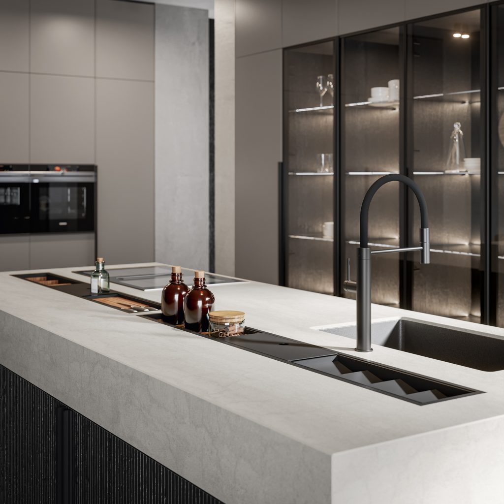 Cuisine dans un loft